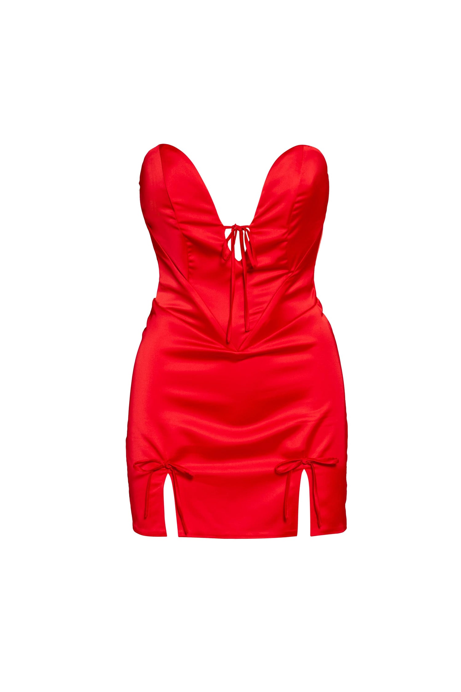 rOCHIE ELEGANTA CU CORSET ROSIE SCARLET